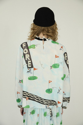 NICE ON! PRINT BLOUSE 詳細画像