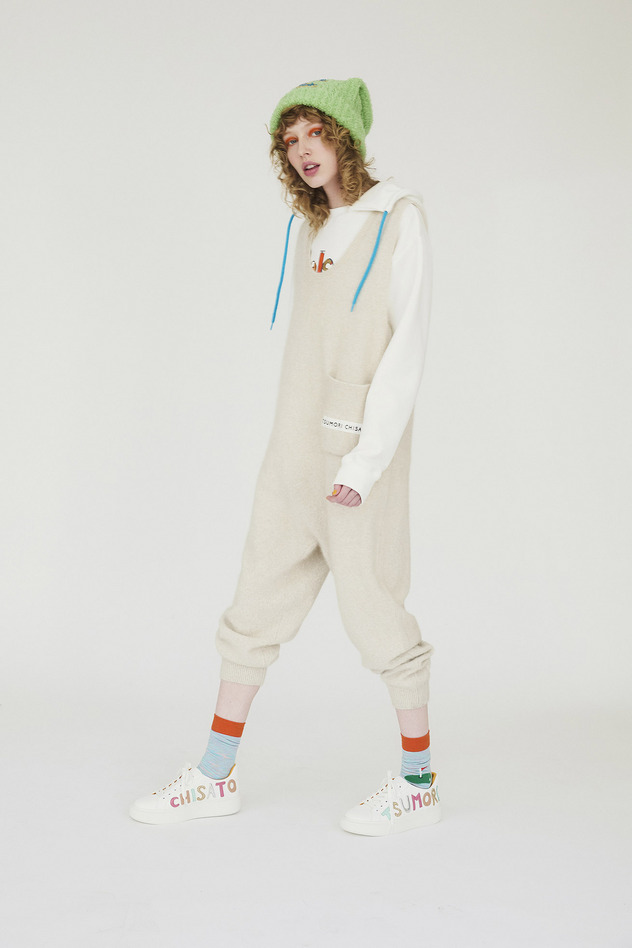 BLUE FOX JUMPSUIT 詳細画像 off white 1
