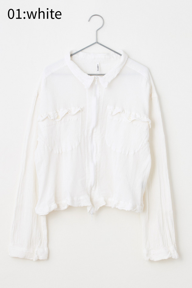 cr&ecirc;perie JACKETS 詳細画像 white 2