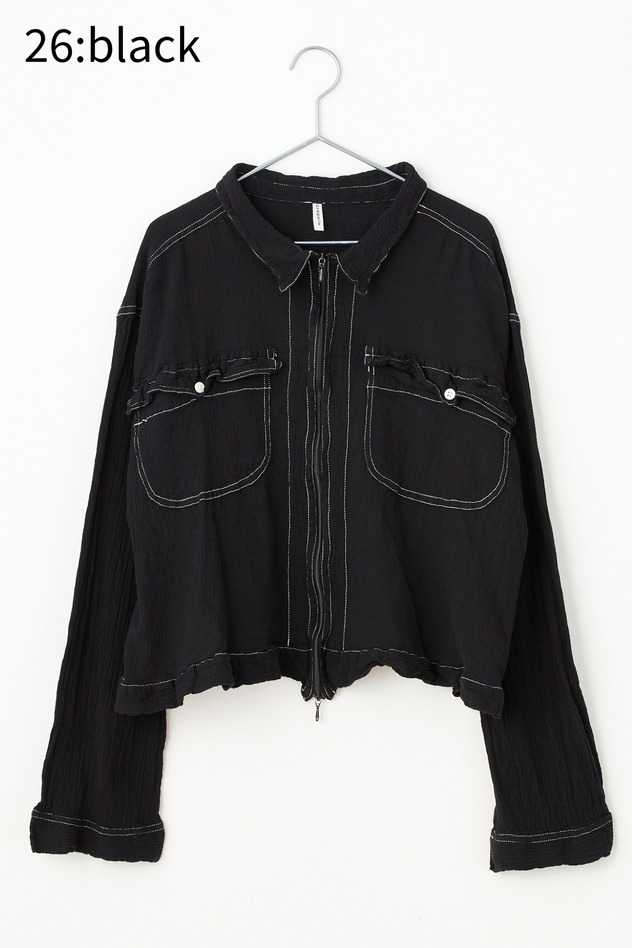 cr&ecirc;perie JACKETS 詳細画像 white 9