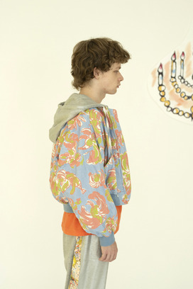 ANIMAL FLOWER DENIM BLOUSON 詳細画像