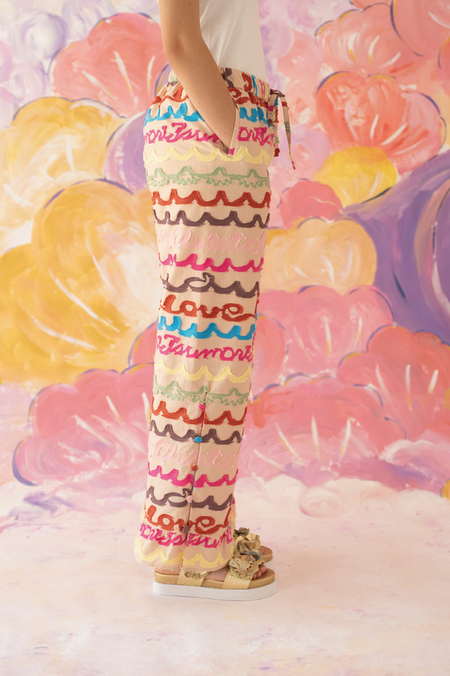 COLORFUL WAVE JQ PANTS 詳細画像 beige 4