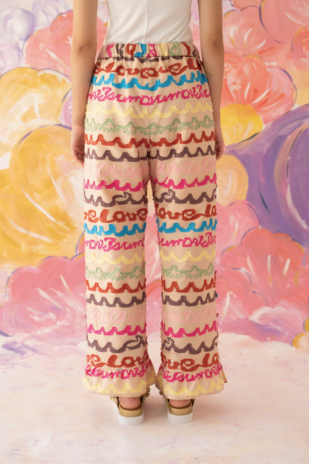 COLORFUL WAVE JQ PANTS 詳細画像 beige 5