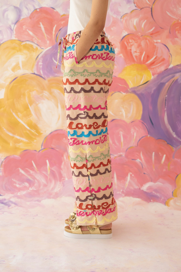 COLORFUL WAVE JQ PANTS 詳細画像 beige 7