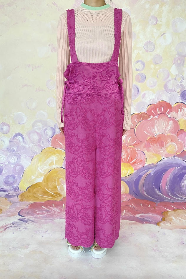 MERMAID & CAT FISH EMBROIDERY 詳細画像 magenta 1