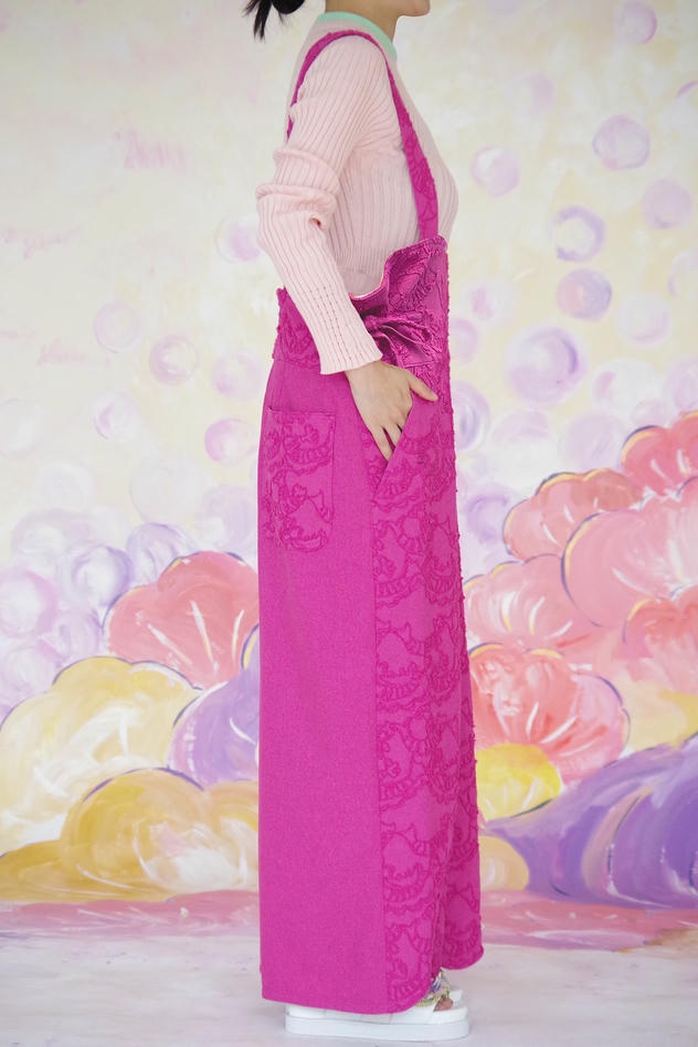 MERMAID & CAT FISH EMBROIDERY 詳細画像 magenta 2