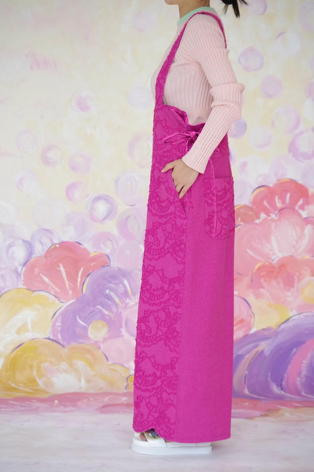 MERMAID & CAT FISH EMBROIDERY 詳細画像 magenta 3