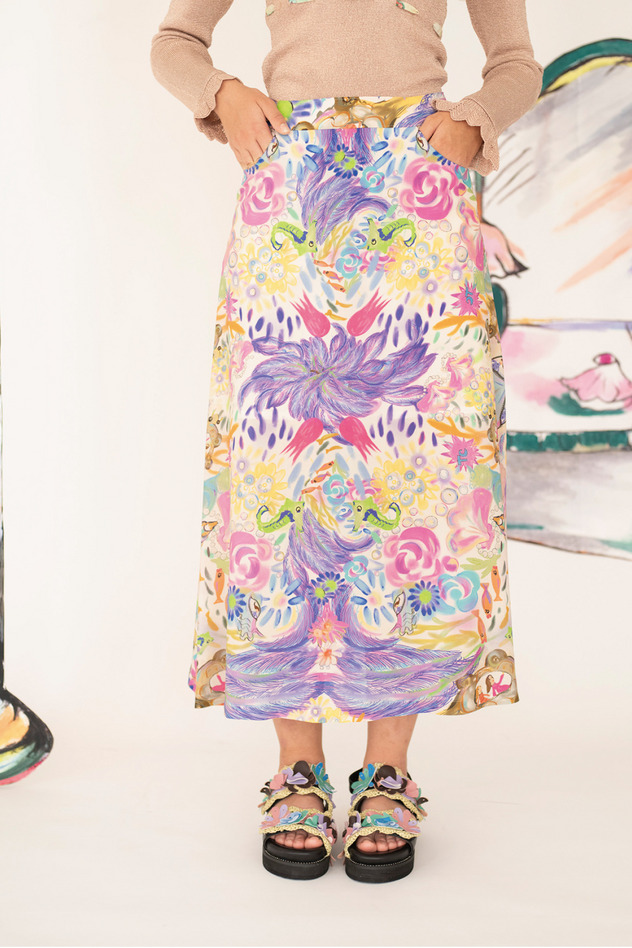 SEA TRIP SKIRT 詳細画像 lavender 1