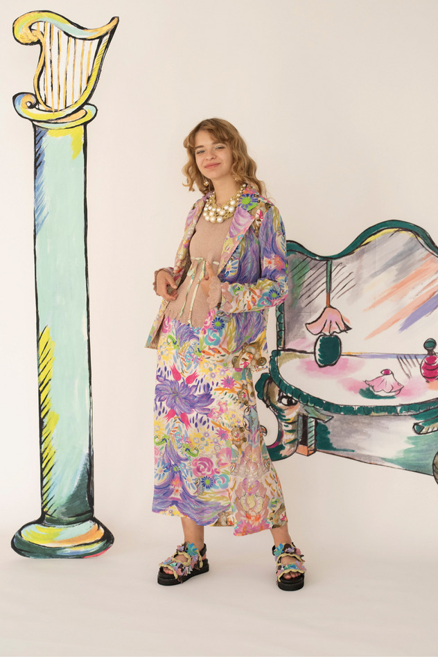 SEA TRIP SKIRT 詳細画像 lavender 11