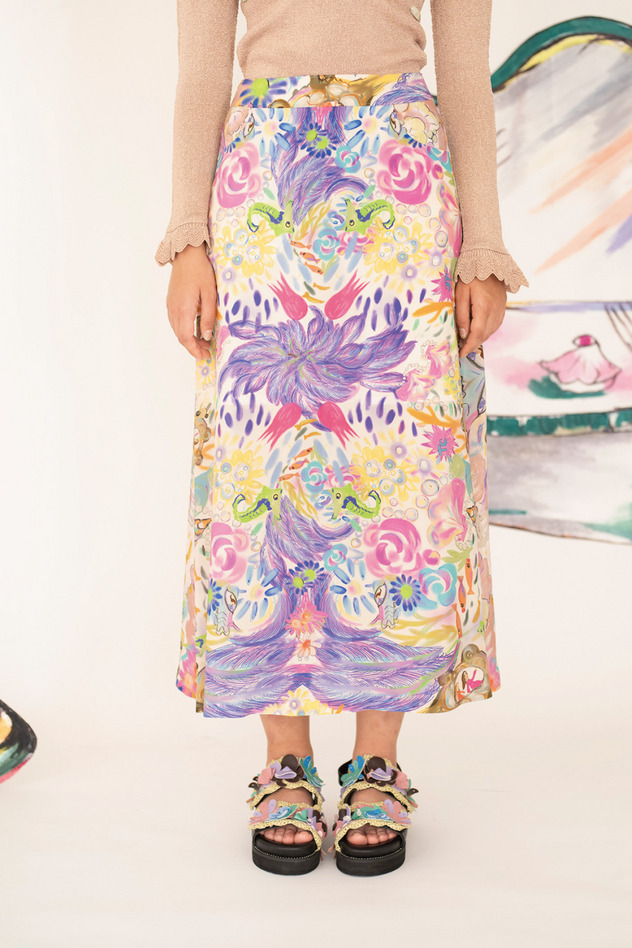 SEA TRIP SKIRT 詳細画像 lavender 2