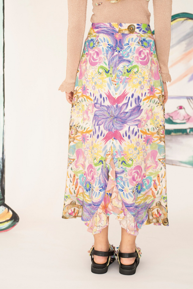 SEA TRIP SKIRT 詳細画像 lavender 5