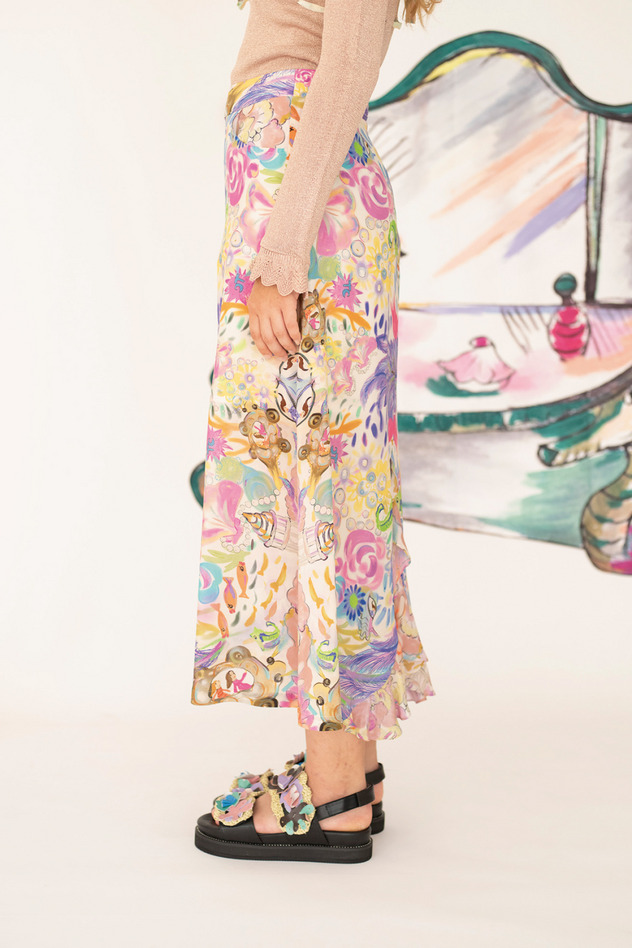 SEA TRIP SKIRT 詳細画像 lavender 6