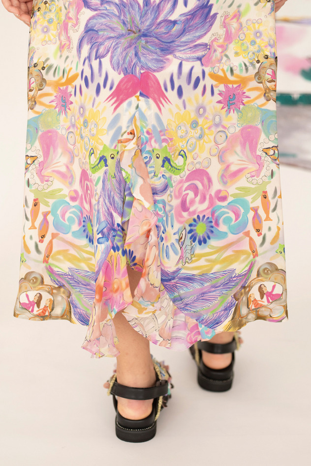 SEA TRIP SKIRT 詳細画像 lavender 9