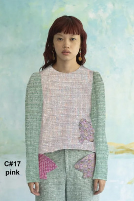 FANCY TWEED BLOUSE 詳細画像