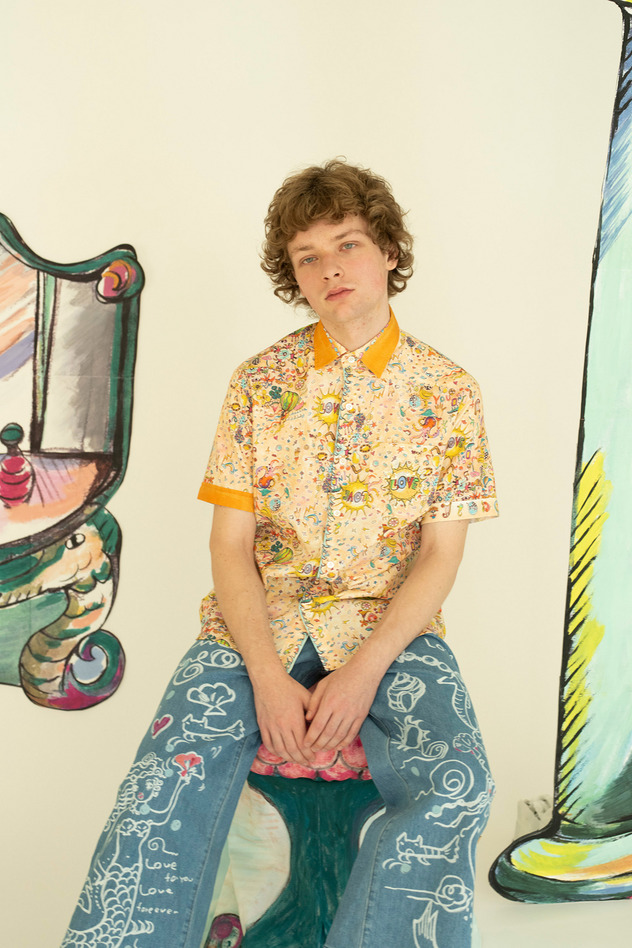 MY FAVORITE THINGS SHIRT 詳細画像 charcoal gray 1