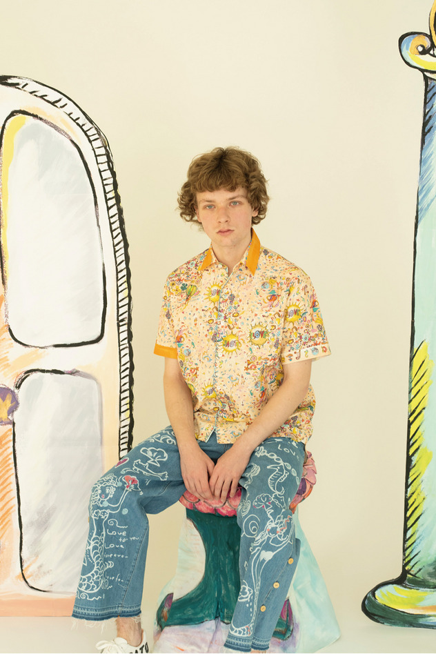 MY FAVORITE THINGS SHIRT 詳細画像 charcoal gray 6