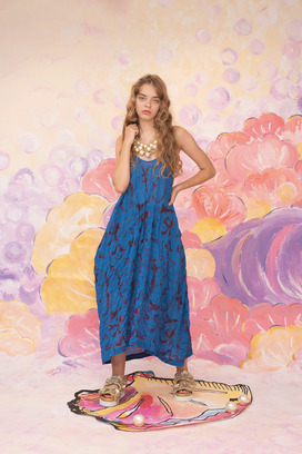 SEA PARADISE PRINT DRESS 詳細画像