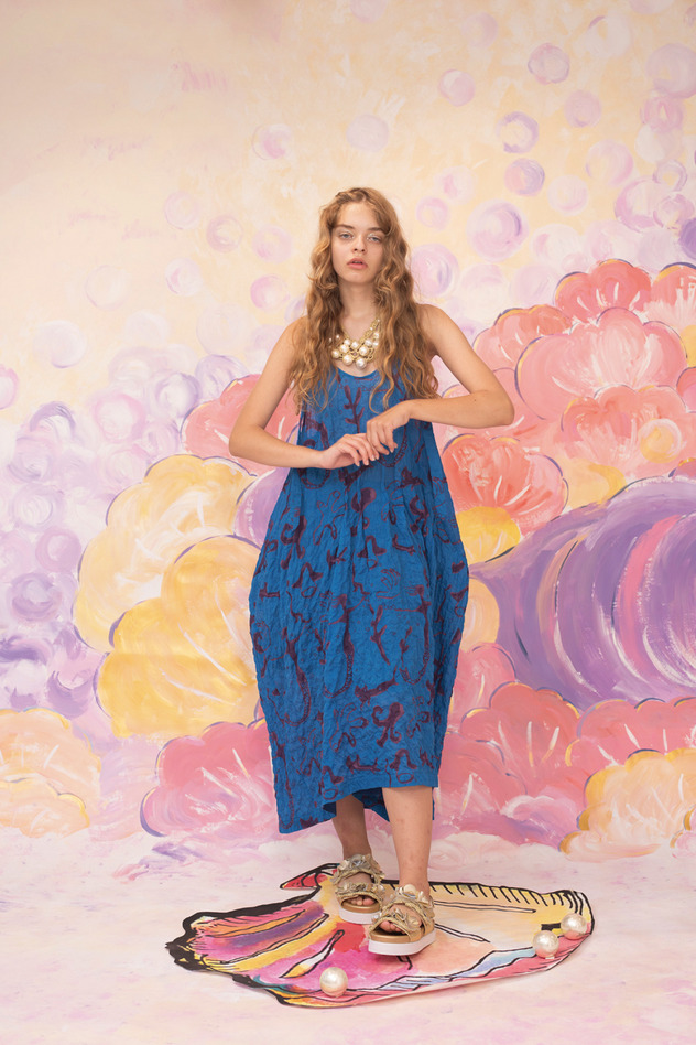 SEA PARADISE PRINT DRESS 詳細画像 pink 10