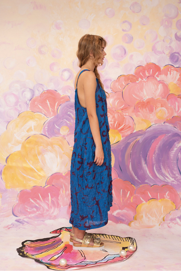 SEA PARADISE PRINT DRESS 詳細画像 pink 5