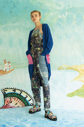 SILK COTTON KNIT LONG CARDIGAN 詳細画像