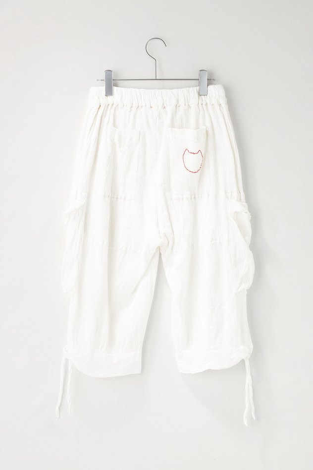 cr&ecirc;perie CARGO PANTS 詳細画像 white 2