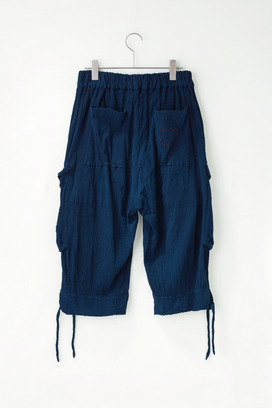 cr&ecirc;perie CARGO PANTS KYOTO AIZOME 詳細画像