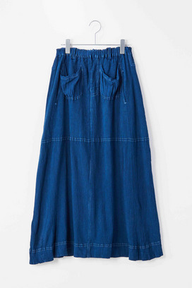 cr&ecirc;perie INDIGO SKIRT 詳細画像