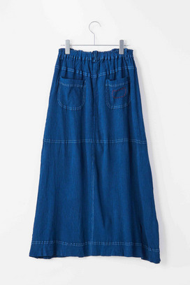 cr&ecirc;perie INDIGO SKIRT 詳細画像