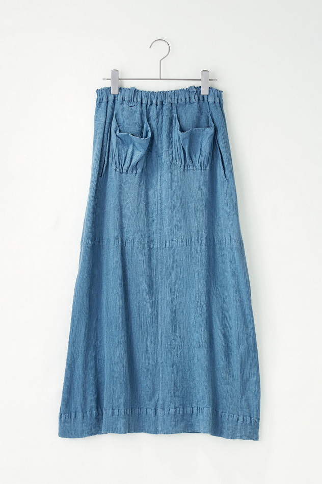 cr&ecirc;perie INDIGO SKIRT 詳細画像 light blue 1