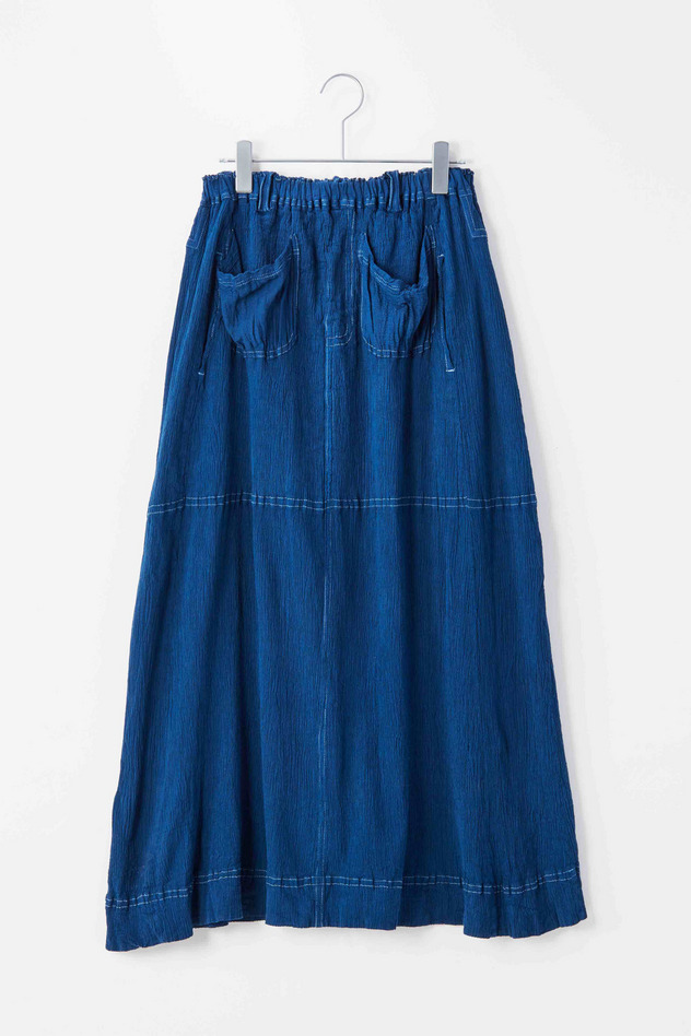 cr&ecirc;perie INDIGO SKIRT 詳細画像 light blue 3