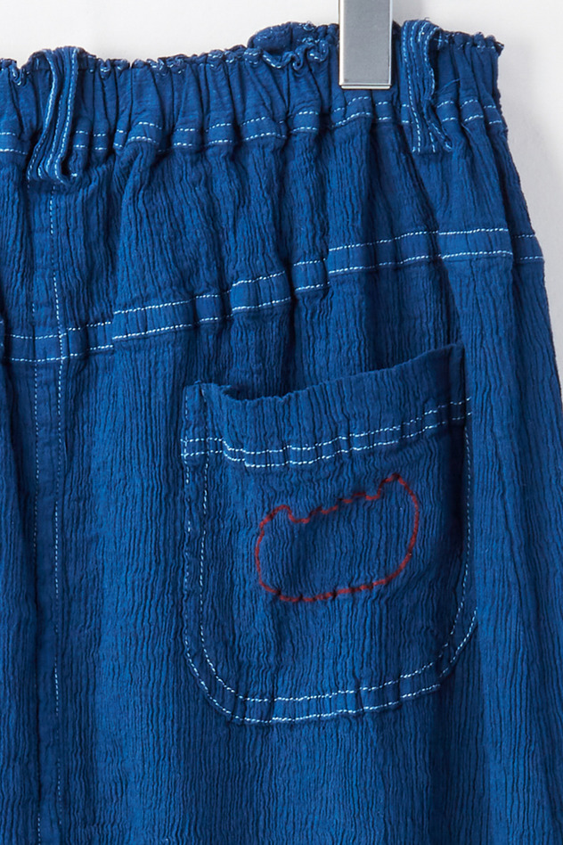 cr&ecirc;perie INDIGO SKIRT 詳細画像 light blue 5