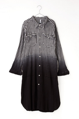 cr&ecirc;perie GRADATION GINGHAM CHECK DRESS 詳細画像