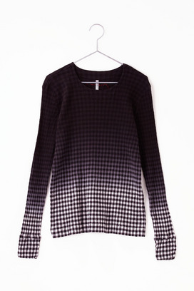 cr?perie GRADATION GINGHAM CHECK TOPS 詳細画像