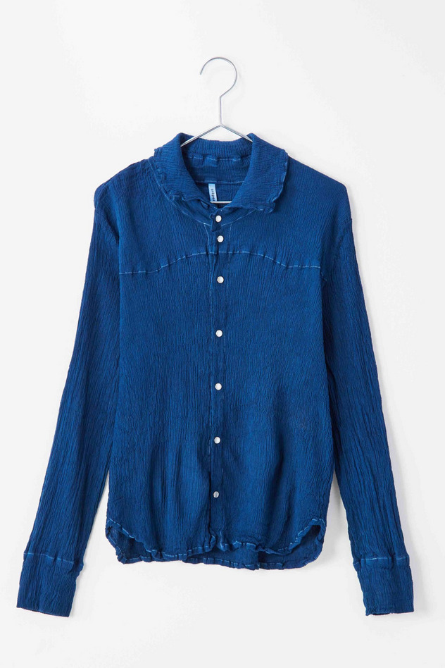 cr&ecirc;perie INDIGO SHIRT 詳細画像 light blue 3