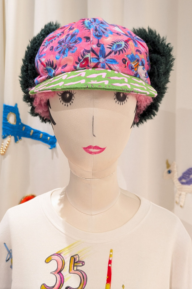 EAR FLAP FUR CAP 詳細画像 pink 7