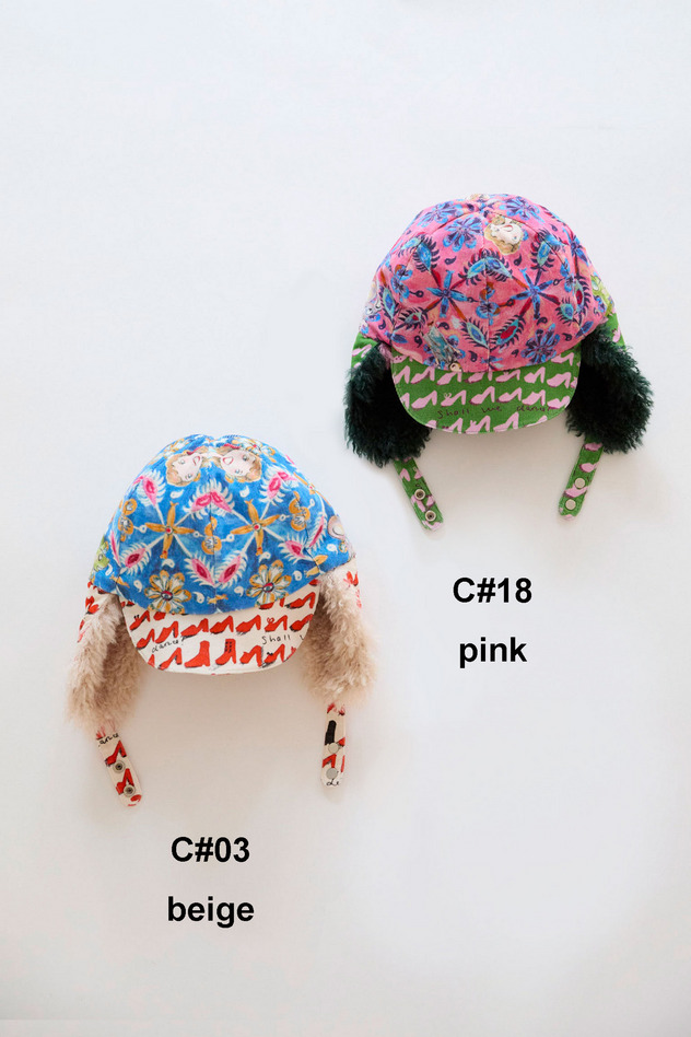 EAR FLAP FUR CAP 詳細画像 pink 9