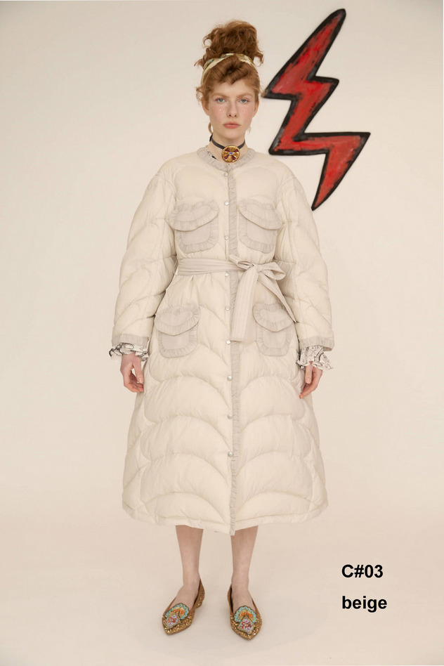 12 O'CLOCK DOWN LIGHT COAT 詳細画像 beige 1