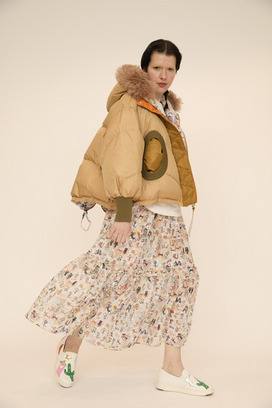 MANY FUNNY CATS DOWN JACKET 詳細画像