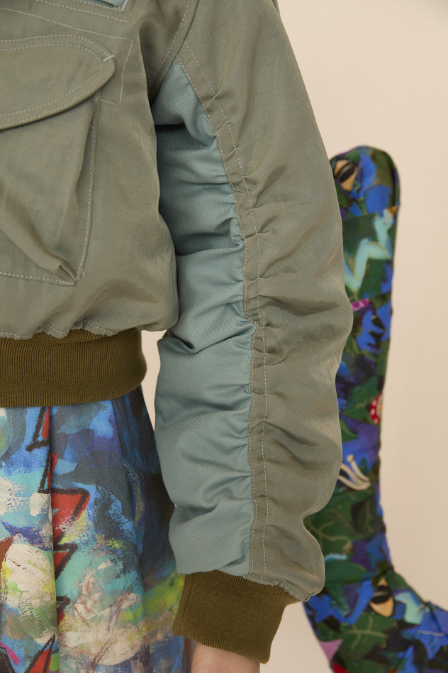 TC-1 BLOUSON 詳細画像 light gray×pink 13