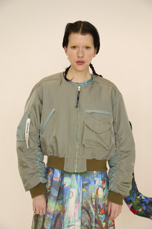 TC-1 BLOUSON 詳細画像 light gray×pink 15