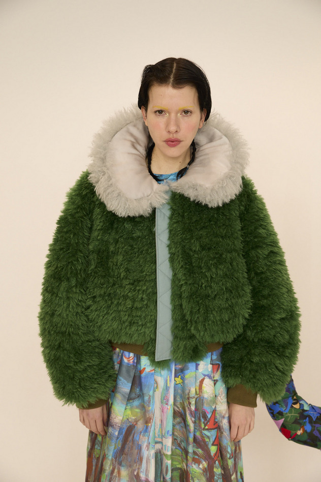 TC-1 BLOUSON 詳細画像 light gray×pink 2