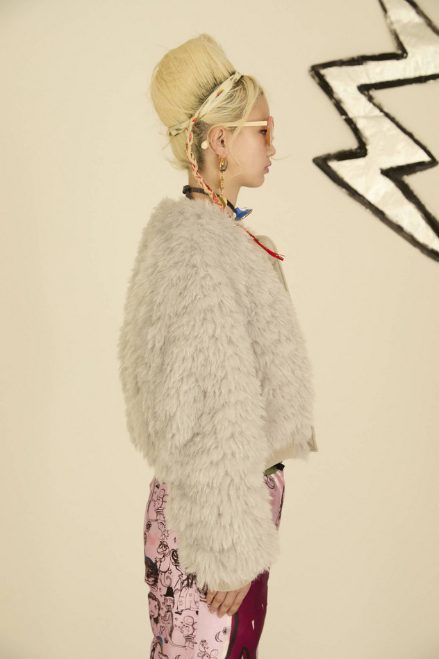 TC-1 BLOUSON 詳細画像 light gray×pink 23