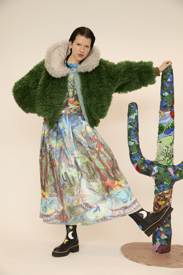 TC-1 BLOUSON 詳細画像 light gray×pink 32