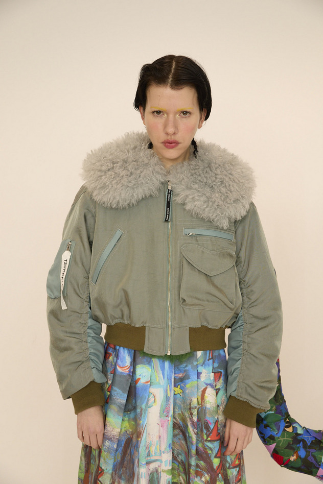 TC-1 BLOUSON 詳細画像 light gray×pink 8