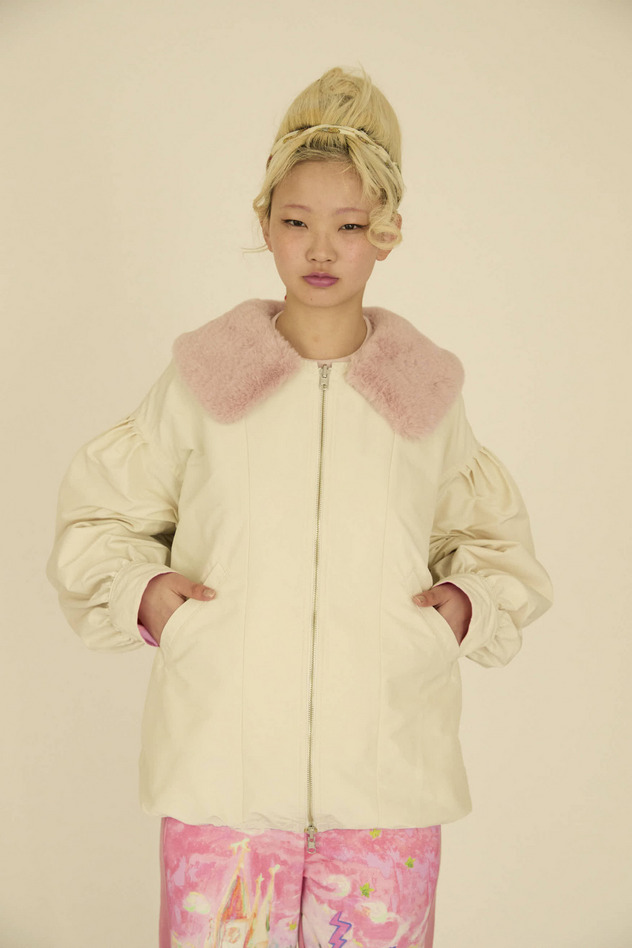 MIDNIGHT PRINCESS COTTON BLOUSON 詳細画像 pink 12