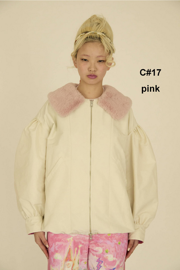 MIDNIGHT PRINCESS COTTON BLOUSON 詳細画像 pink 18