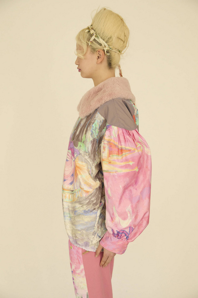 MIDNIGHT PRINCESS COTTON BLOUSON 詳細画像 pink 5