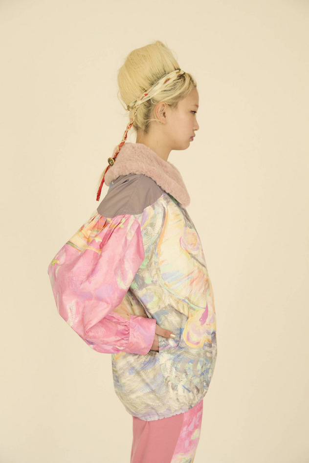 MIDNIGHT PRINCESS COTTON BLOUSON 詳細画像 pink 9