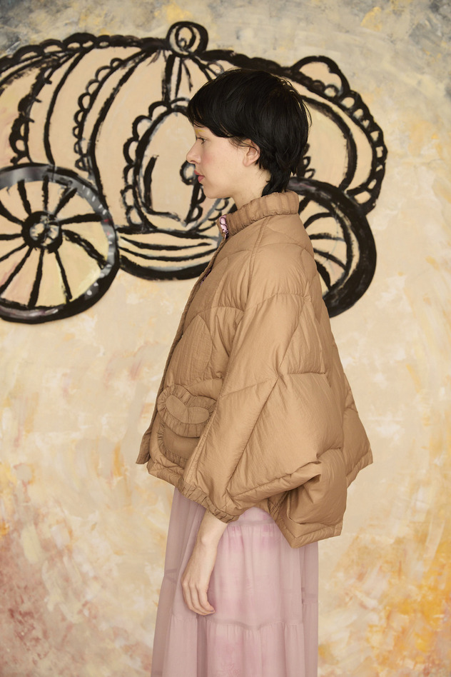 12 O'CLOCK DOWN LIGHT JACKET 詳細画像 camel 8