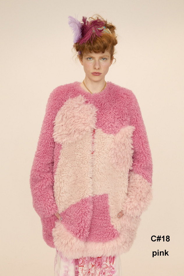 FUWA FUWA FUR JACKET 詳細画像 pink 10